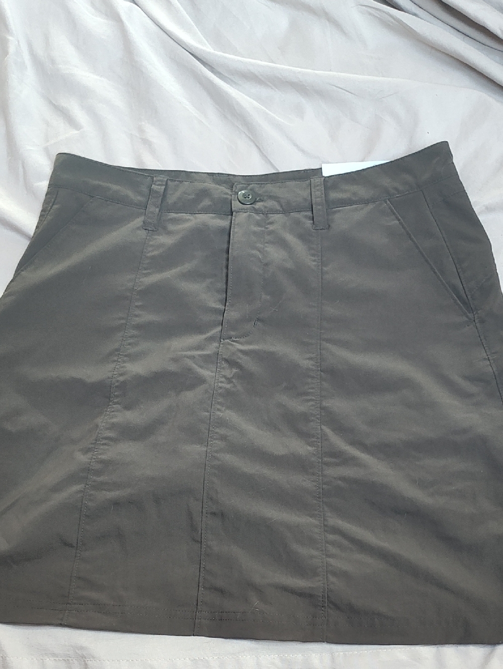 Patagonia Women's Pewter/Gray Skort with Logo Patch